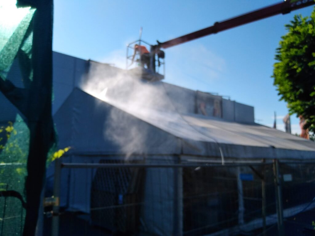 Čištění střech washing